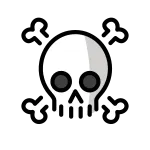 Skull And Crossbones SVG Icon